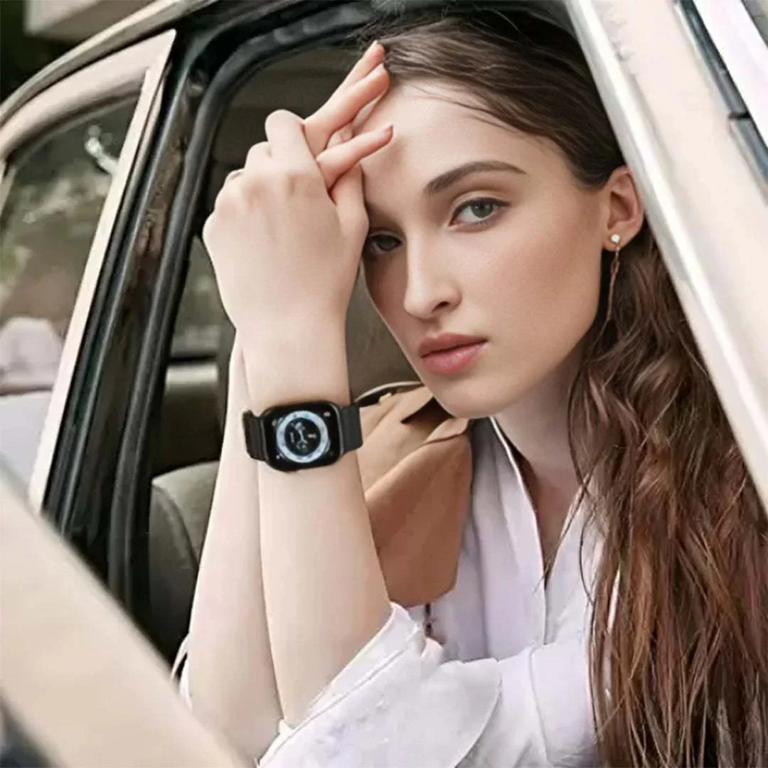 TECMARX Ultra Watch || 2.19-inch Display || 100+ Sports Modes || Customizable Watch Faces || Metal Shield - Image 22