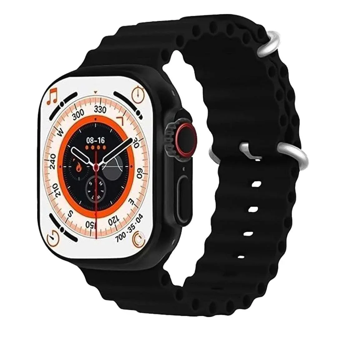 TECMARX Ultra Watch || 2.19-inch Display || 100+ Sports Modes || Customizable Watch Faces || Metal Shield - Image 24
