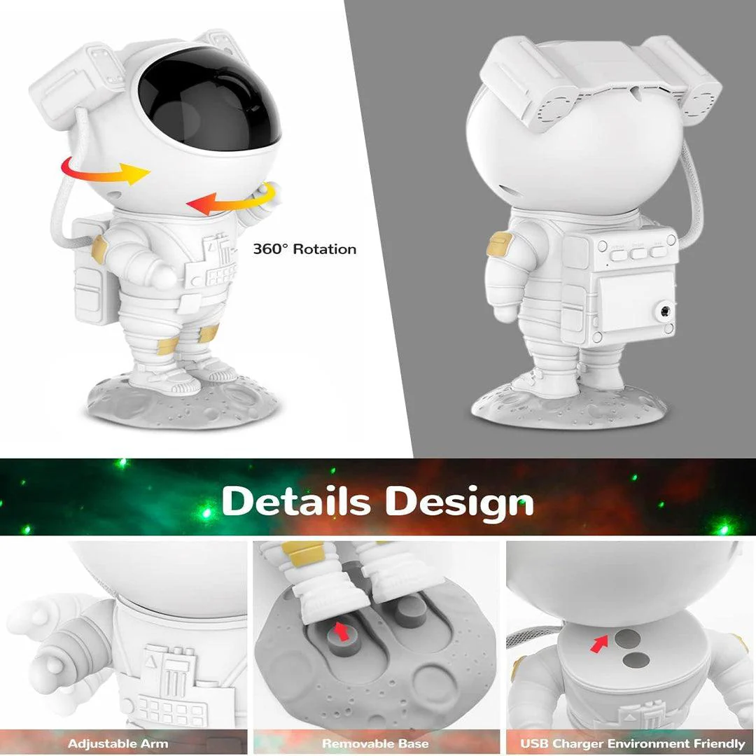 TecMarx Astronaut Projection Light | Nebula Lamp & Stars | Time Fucntion | Remote Control - Image 11