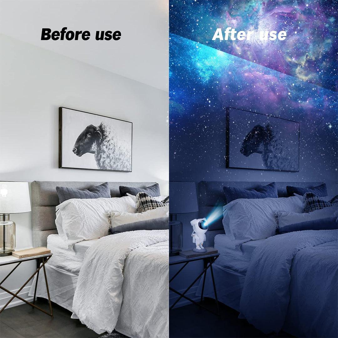 TecMarx Astronaut Projection Light | Nebula Lamp & Stars | Time Fucntion | Remote Control - Image 7