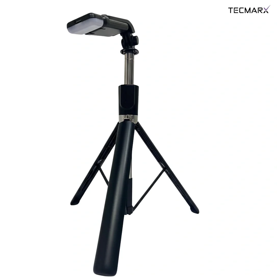 Tecmarx Halo Stick | 5FT Professional Multi-Role Tripod & Selfie Stick - Image 3