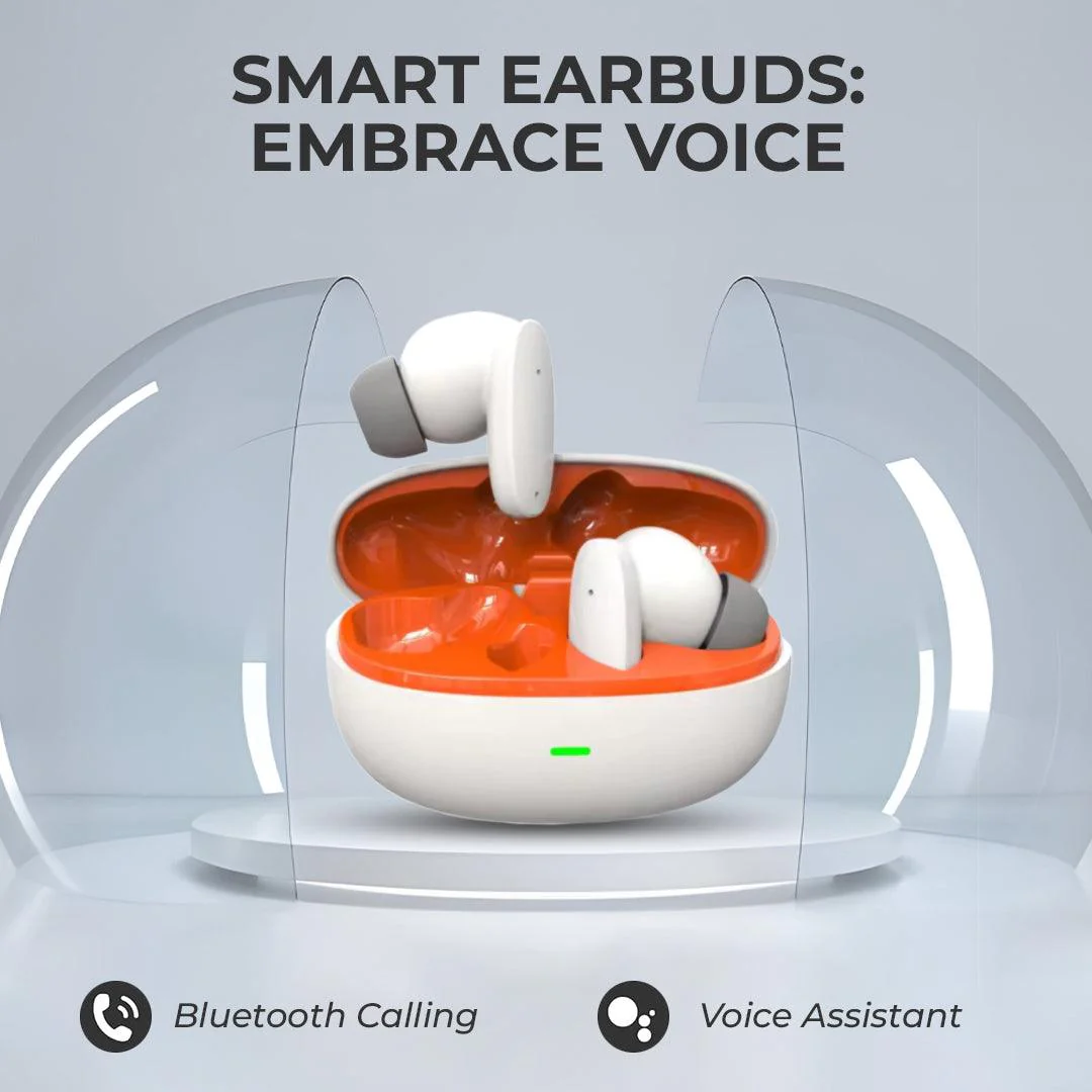 TecMarx Pluto Bluetooth Earbuds | 30 Hr Play Time | Ultra Light Weight  | IPX Water Resistant - Image 7