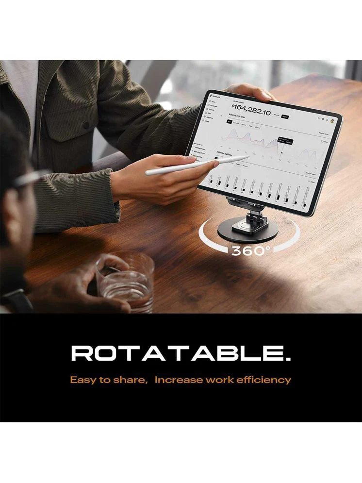 TecMarx Ring Premium Phone Stand | More Stable With Round Base | Adjustable | Portable - Image 6