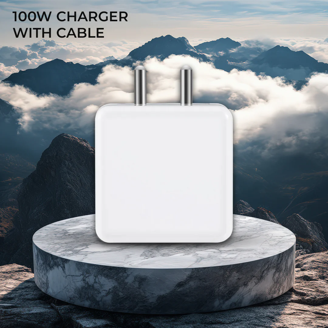 Tecsox 100W Charger+Dash Cable | All in 1 Charger  | Super Fast 100W Charging | Fastest Data Transfer - Image 7