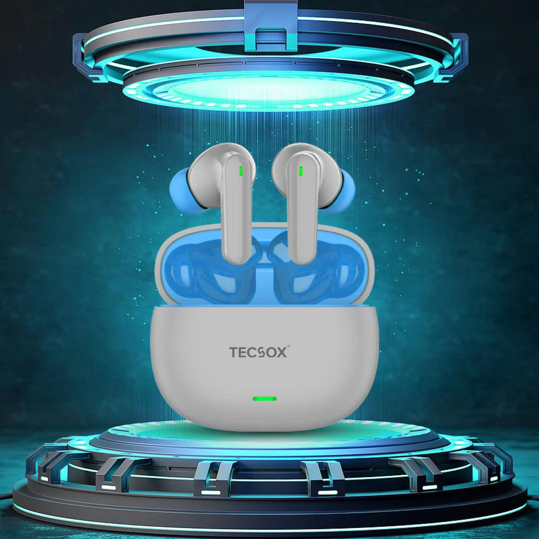Tecmarx AudioX Bluetooth Earbuds | 40 Hr | Powerful Bass | Ultra light weight | IPX Water Resistant - Image 7
